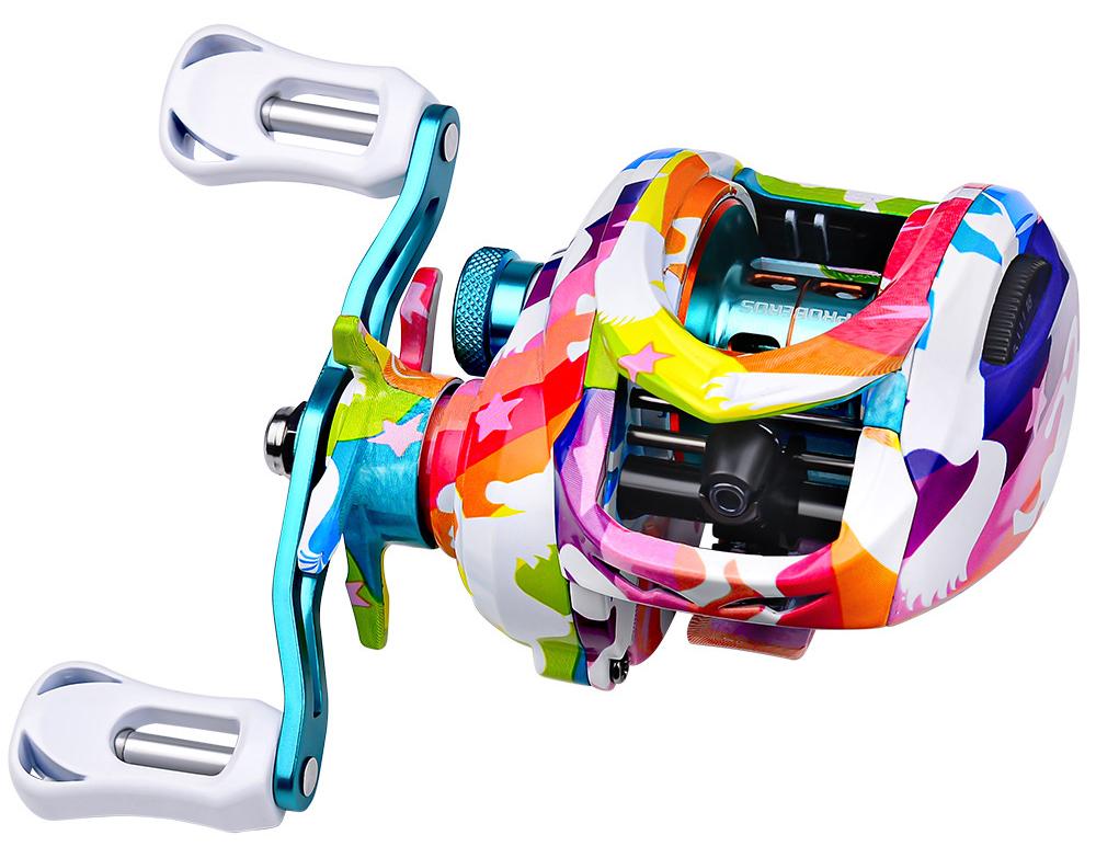 Lixada 8kg Drag Angelrolle 18 Gang Magnetbremse 7.2:1 š¹bersetzungsverh?ltnis K?dergussrolle
