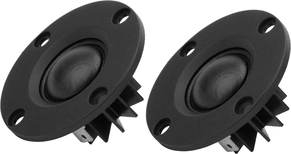 Cocosity 2 Stück 2 Zoll 6 30W HIFI-Lautsprechereinheit Audio-Hochtöner Stereo-Lautsprecher Horn