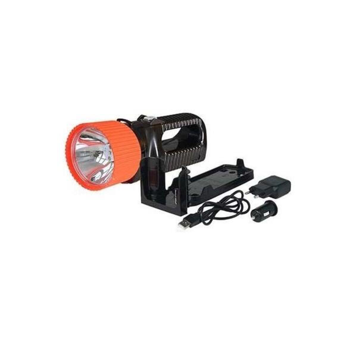 Witte & Sutor LED Fernstrahler schwarz-rot 442181