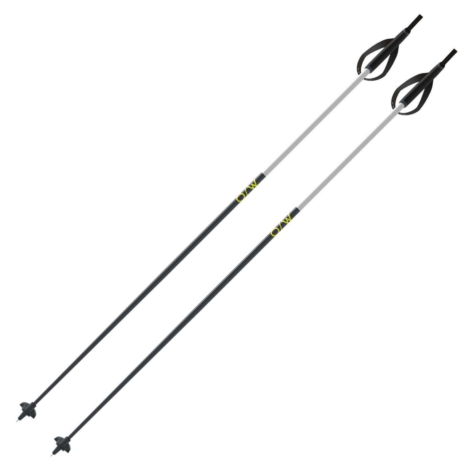 One Way Langlauf Skistöcke - OneWay Diamond ALX - Aluminium Nordic Ski Stöcke - ergonomischer Griff - für Skating / Klassik - Langlaufstöcke Langlauf Skistecken mit XC Basket, Länge:160cm ONE25_DIAMONDALX_160