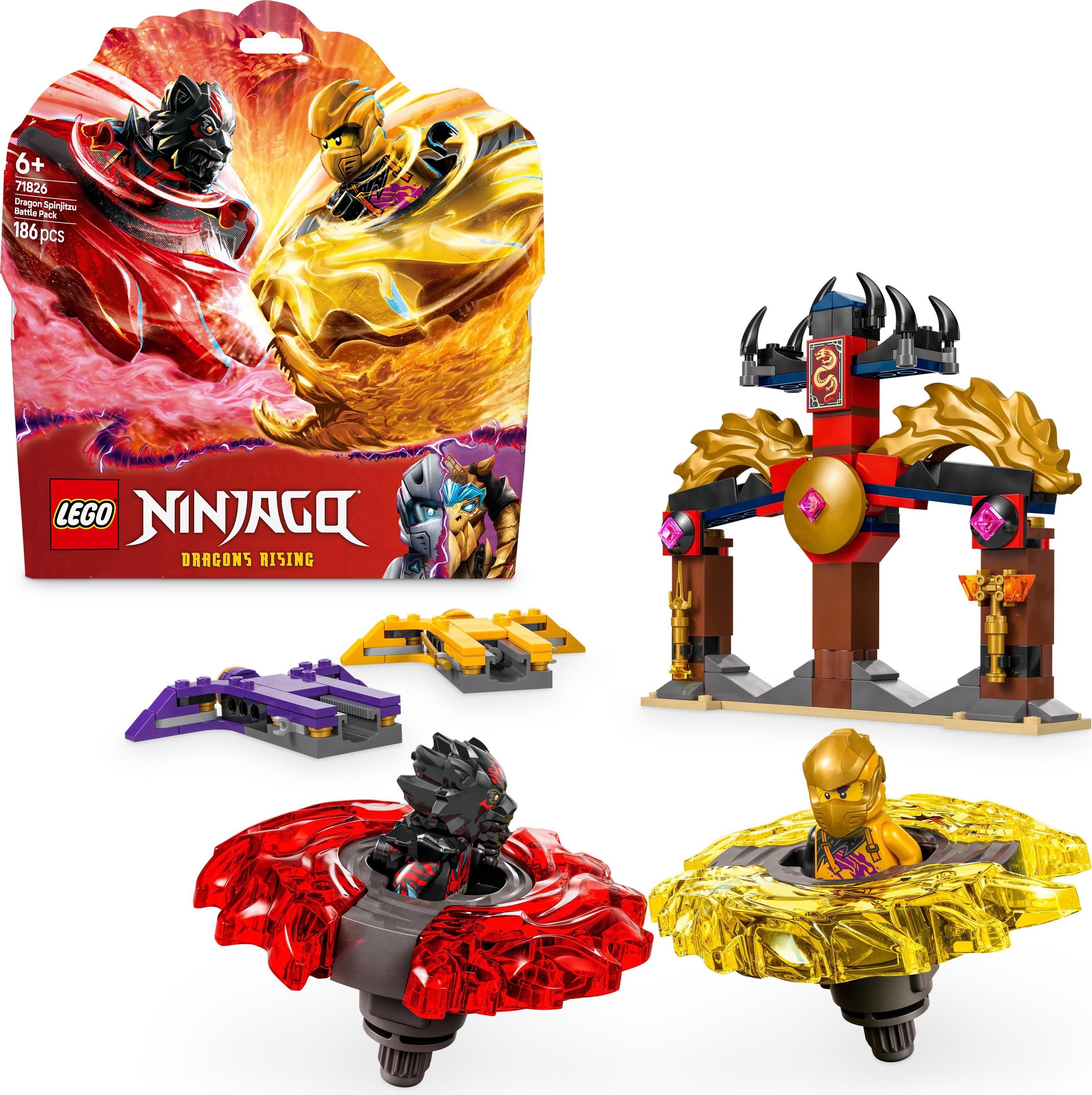 LEGO Ninjago Smocze Spinjitzu- zestaw bitewny 71826