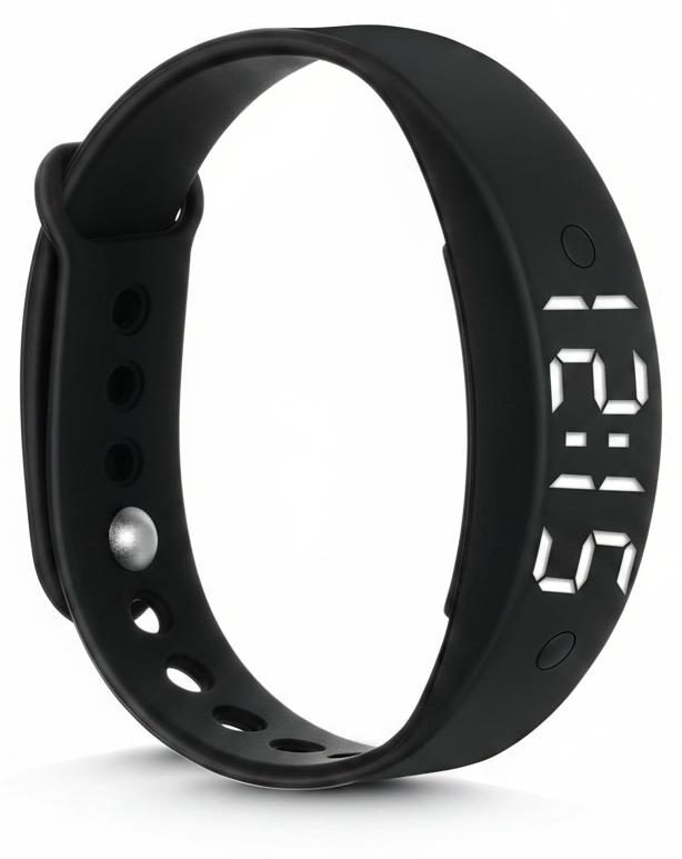 KLK Commerce InAndOutdoorMatch - Vibrationswecker Armband - 15 Vibrationsalarme