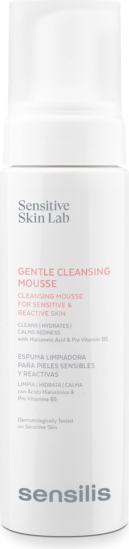 Mousse Nettoyante Sensilis Pour Peau Sensible 200 Ml - Hydratante Avec Acide Hyaluronique