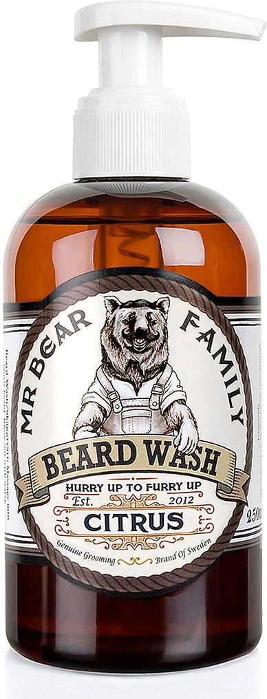 Mr Bear Family Bartwaschmittel Citrus 250ml