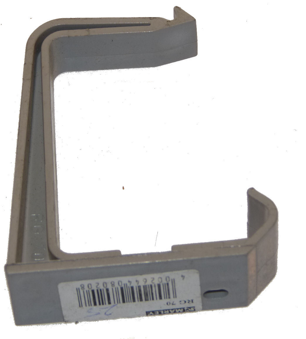 Marley Rinnenhalter NW 70 mm, Kastenform, grau