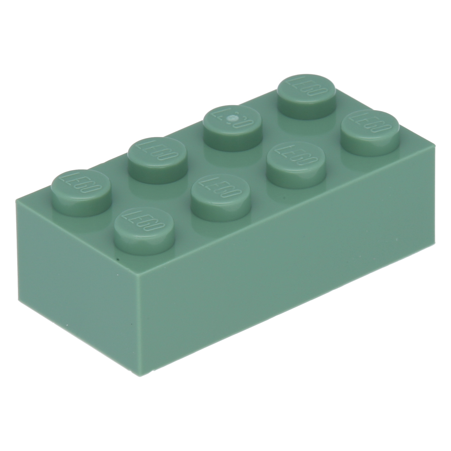 LEGO® 2x4 vysoké kocky pieskovo zelené - 3001 NOVINKA! Množstvo 50x