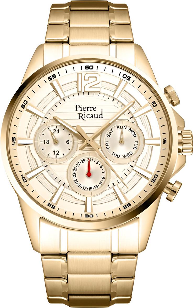 Zlaté hodinky Pierre Ricaud P97040.1151QF