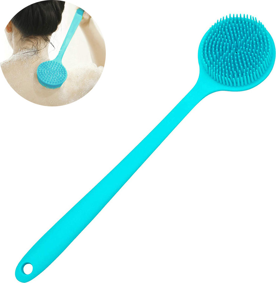 2-in-1 Badebürste Mit Langem Griff – Duschbürste Für Rücken Und Körperpeeling
