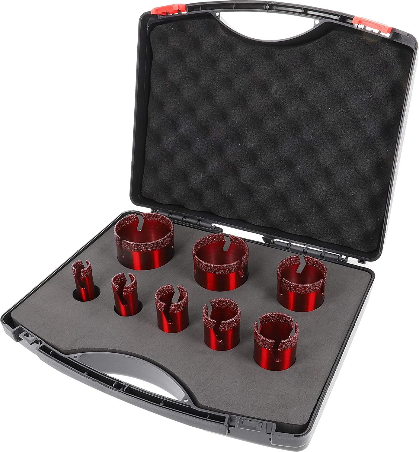 PRODIAMANT Diamant Fliesenbohrer Set Speedmaster 8 tlg. M14 für Fliesen / speedmaster-set-8