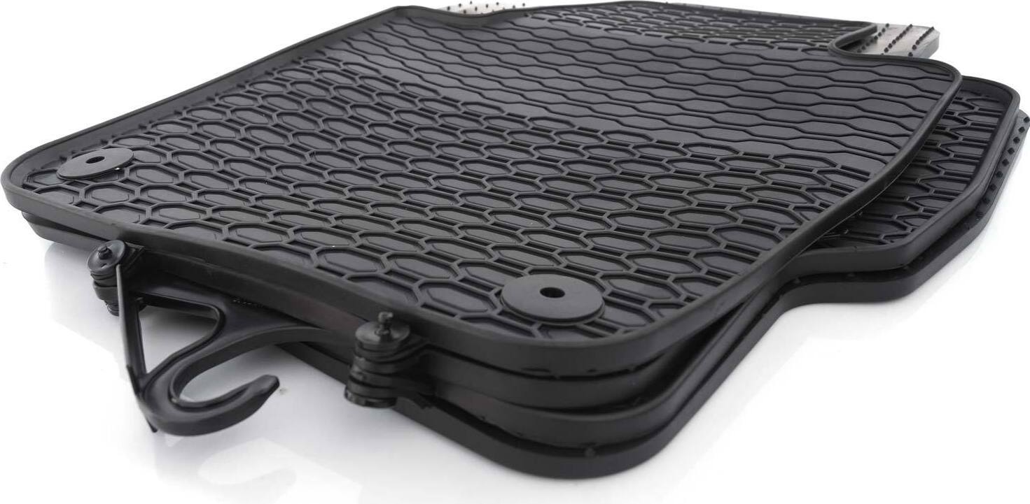 Ruiya Foot Tappetini Accessori per 2020-2024 Peugeot 2008 II P24, Auto Impermeabile Tappetini per pavimenti 3D Tappetini in Gomma Peugeot 2008 accessori Tappetino Antiscivolo Set