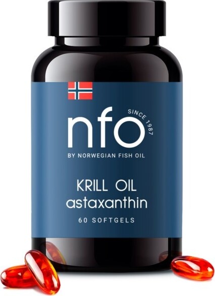 NFO INTERNATIONAL NFO Krillöl Astaxanthin 60 Kapseln NFO2017