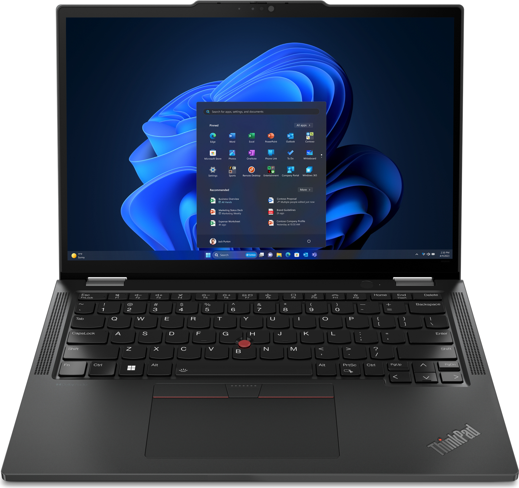 LENOVO TP X13 2 v 1 G5 Ultra 7 155U TS