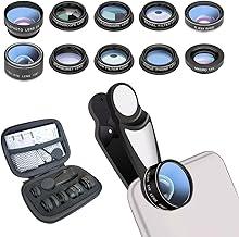 Akhan 10-in-1 Universal teleobjektiv für Smartphone,Handy objektiv Set,polarisationsfilter Handy,Kaleidoskop-Objektiv, Starlight-Objektiv,für iPhone und die Meisten Smartphones 174840705