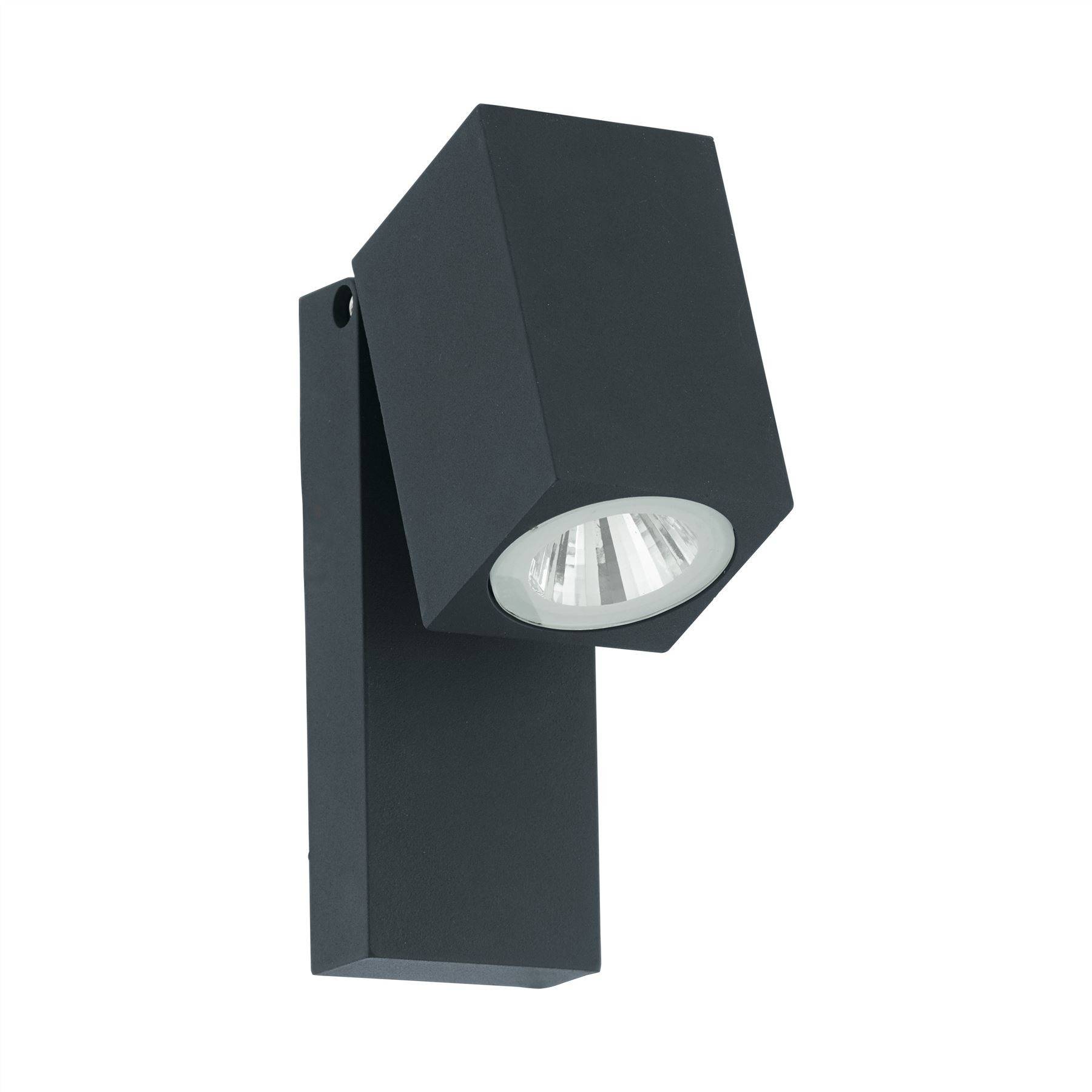 Außenleuchte Eglo Sakeda LED Anthrazit IP44 Wandleuchte 5W Aluguss 96286