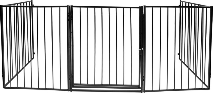 TolleTour Kaminschutzgitter Absperrgitter Türschutzgitter 5 Stück Hundebarriere Kinder RL-BB7109-1-HESjhb