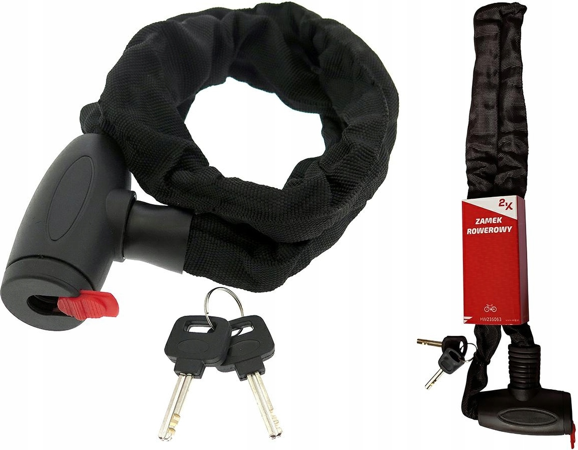2K-Games FAHRRADSCHLOSS Fahrradschloss KETTE 100x6,5