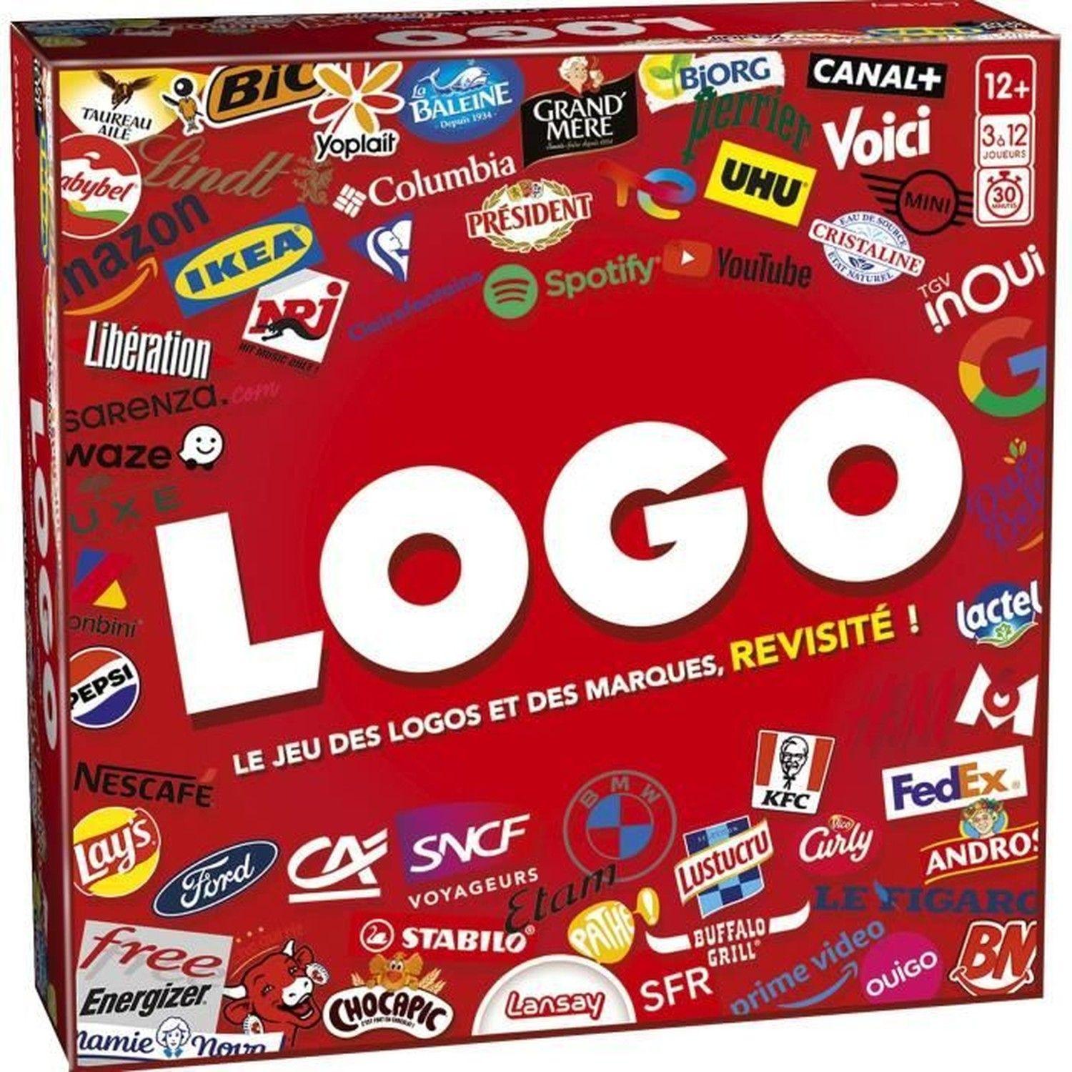 Lansay Logo-Brettspiel mit 1500 Fragen
