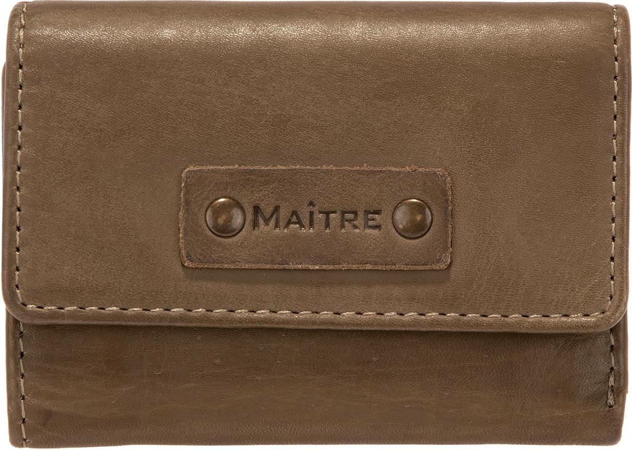 Maitre Lederoase Geldbörse für Erwachsene in olive 670-70-00199