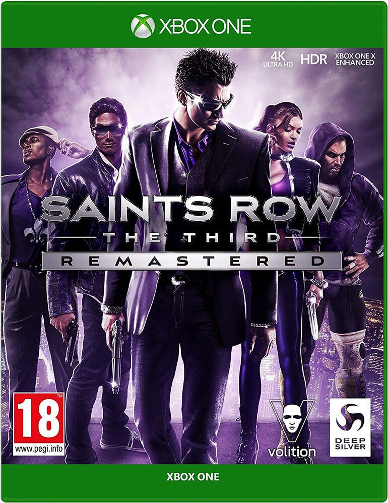 Xbox Original Xbox Games Xbox One Saints Row: The Third Remastered One Size 1254972