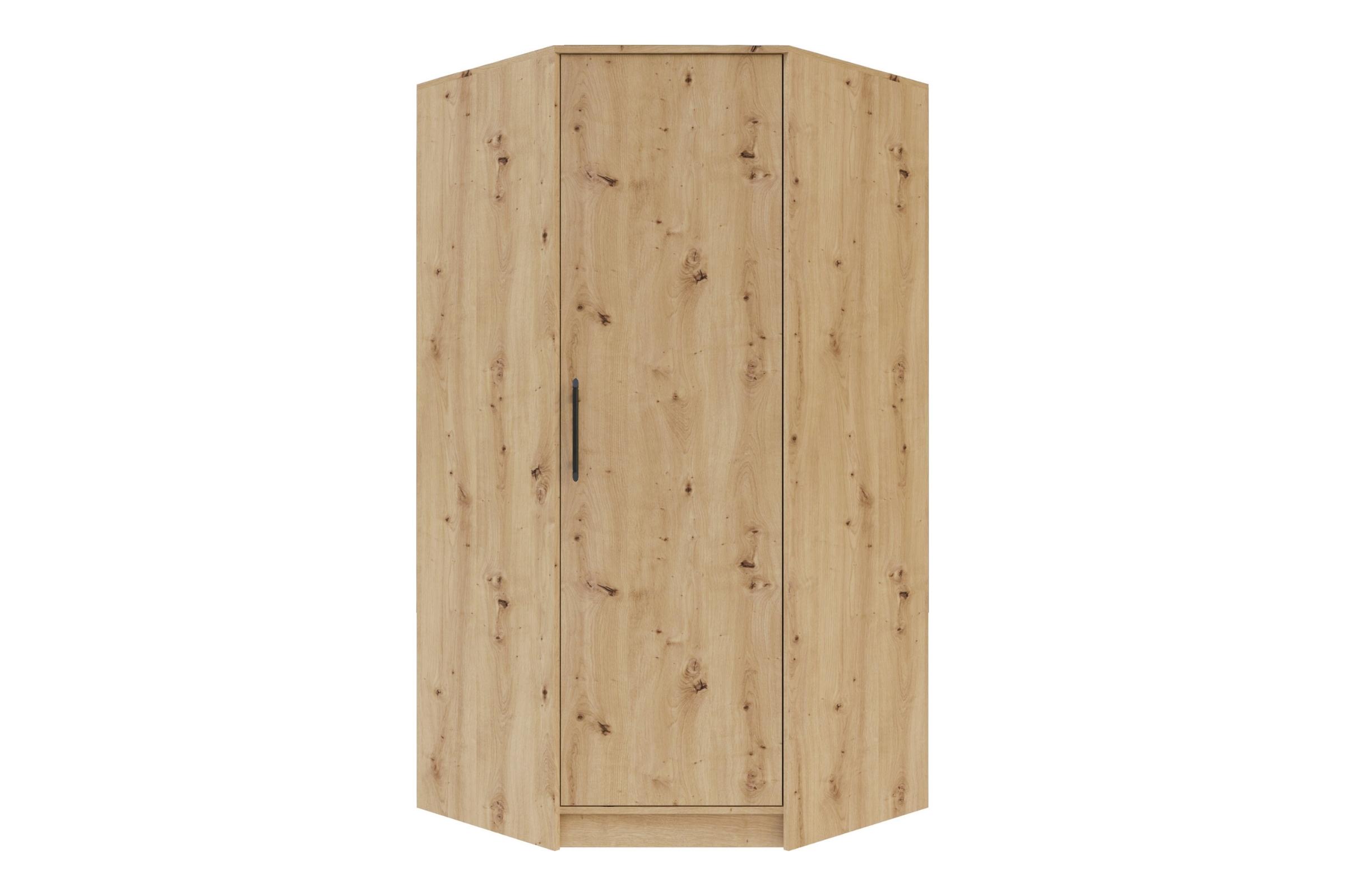 Dein Schlaf 24 ECKKLEIDERSCHRANK KLEIDERSCHRANK SAM SR4 95 / 190 / 95 cm Eiche Artisan