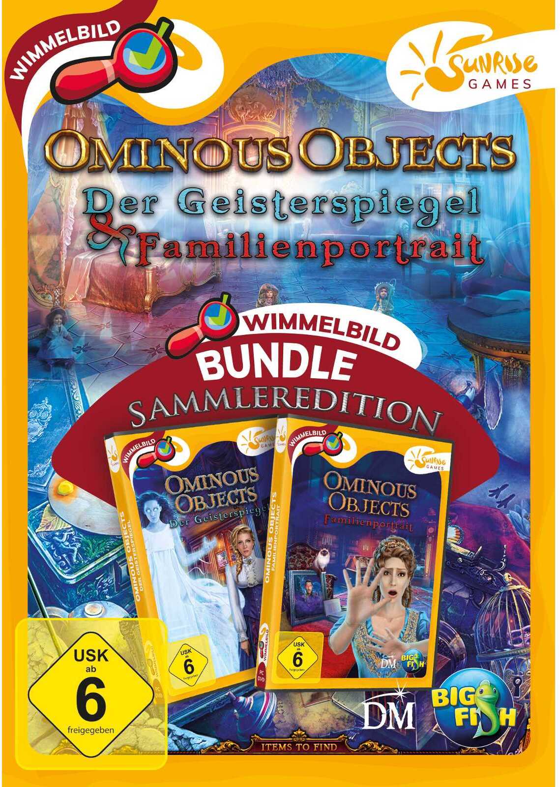 Smatrade Ominous Objects 2in1 PC SUNRISE Geisterspiegel+Familienportrait BIGFISH CD-1125