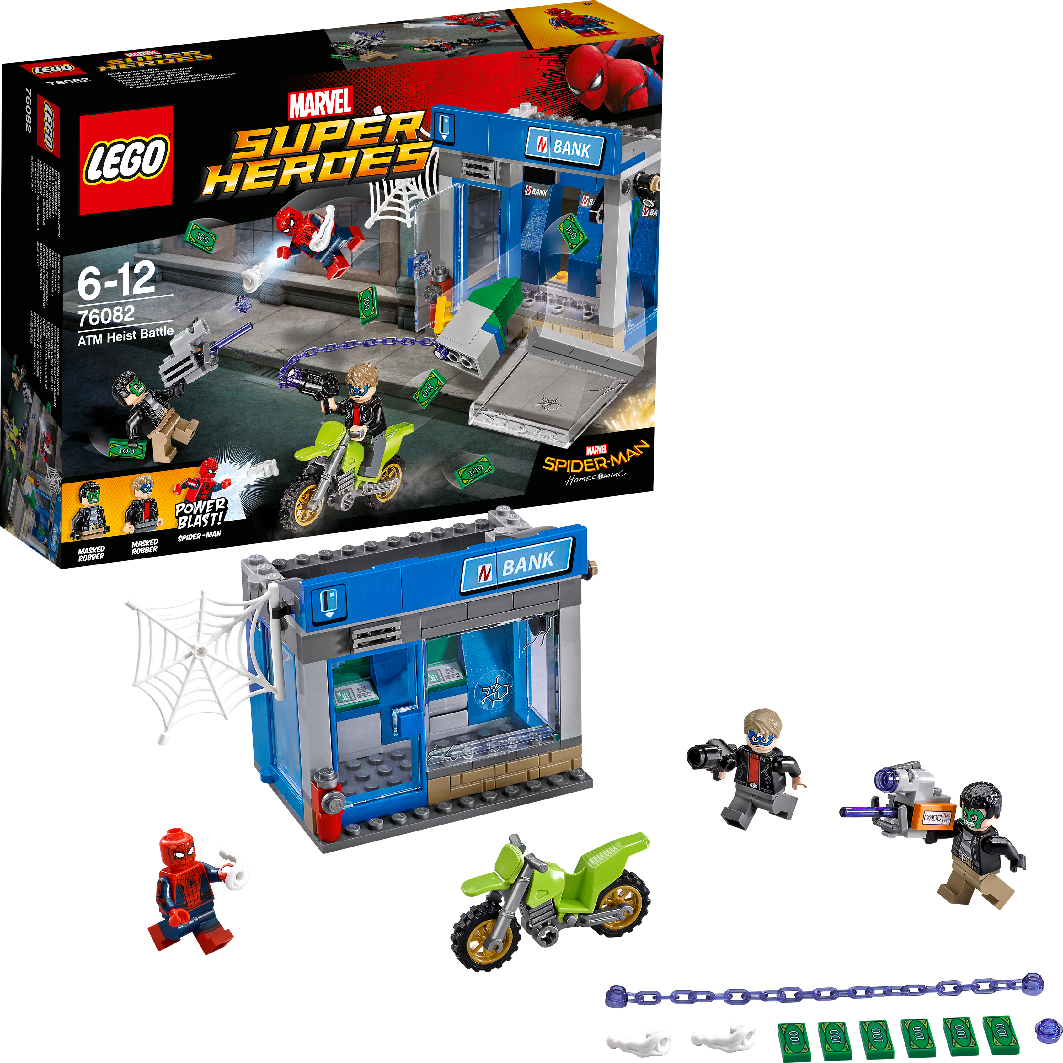 LEGO® Marvel Super Heroes™ Action am Geldautomaten 76082
