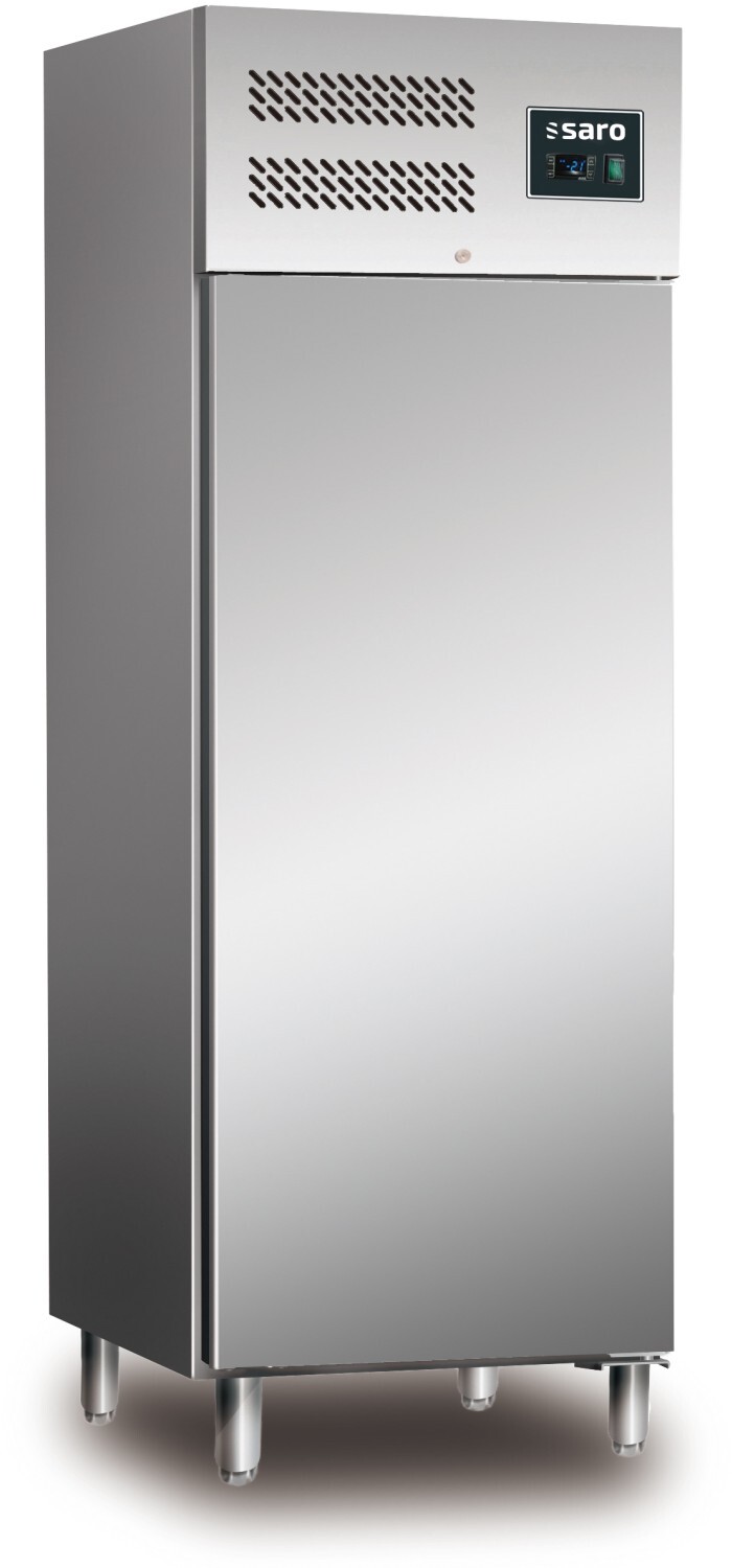 SARO Gewerbekühlschrank - 2/1 GN, Modell TORE GN 700 TN Gewerbekühlschrank, Gastro Kühlschrank, Edelstahl, Volltür, Digitale Temperaturkontrolle, Restaurant, Imbiss, Großküche, Lagern, Kühlen Image