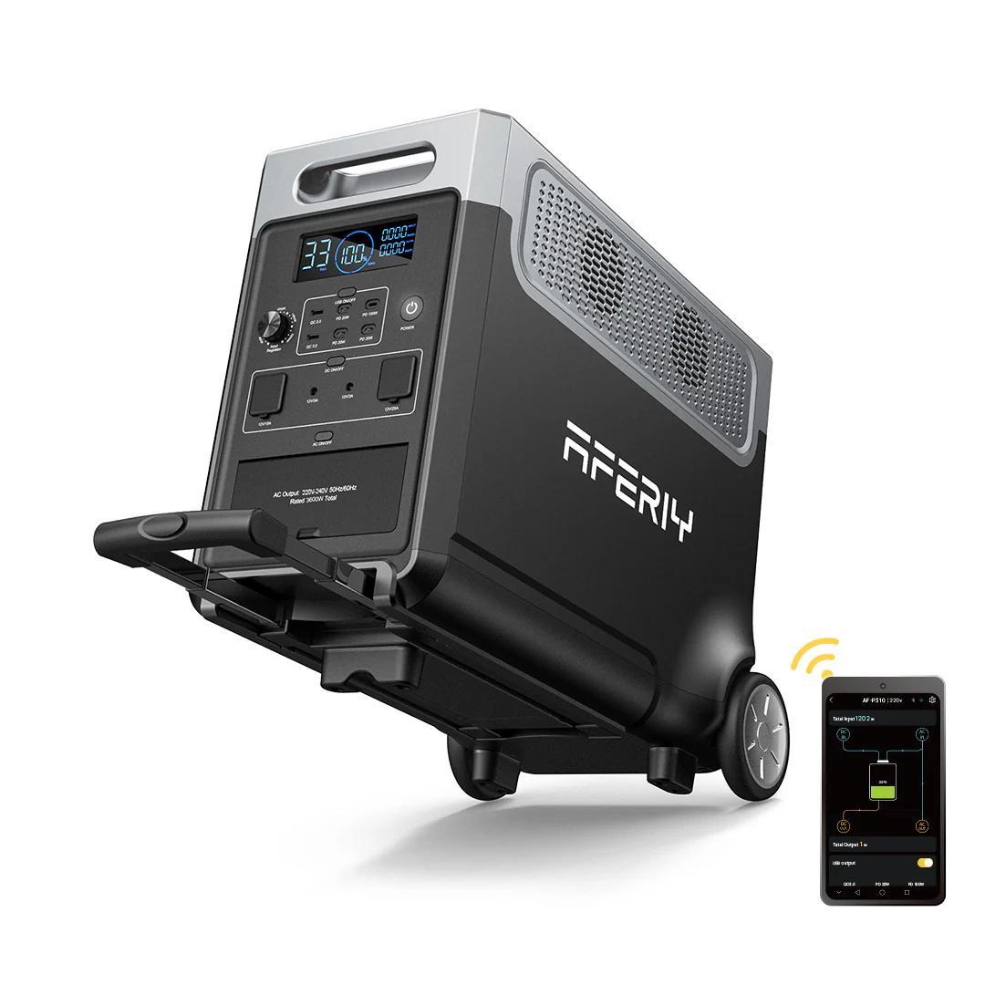 AFERIY P310 Powerstation Host 3840Wh/3600W s rozšíriteľnou batériou LiFePO4