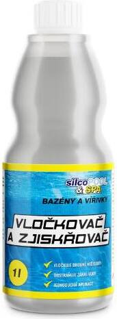 Silcopool Schwimmbadchemikalien, Flocken- und Funkenentferner, 1 l, SILCO