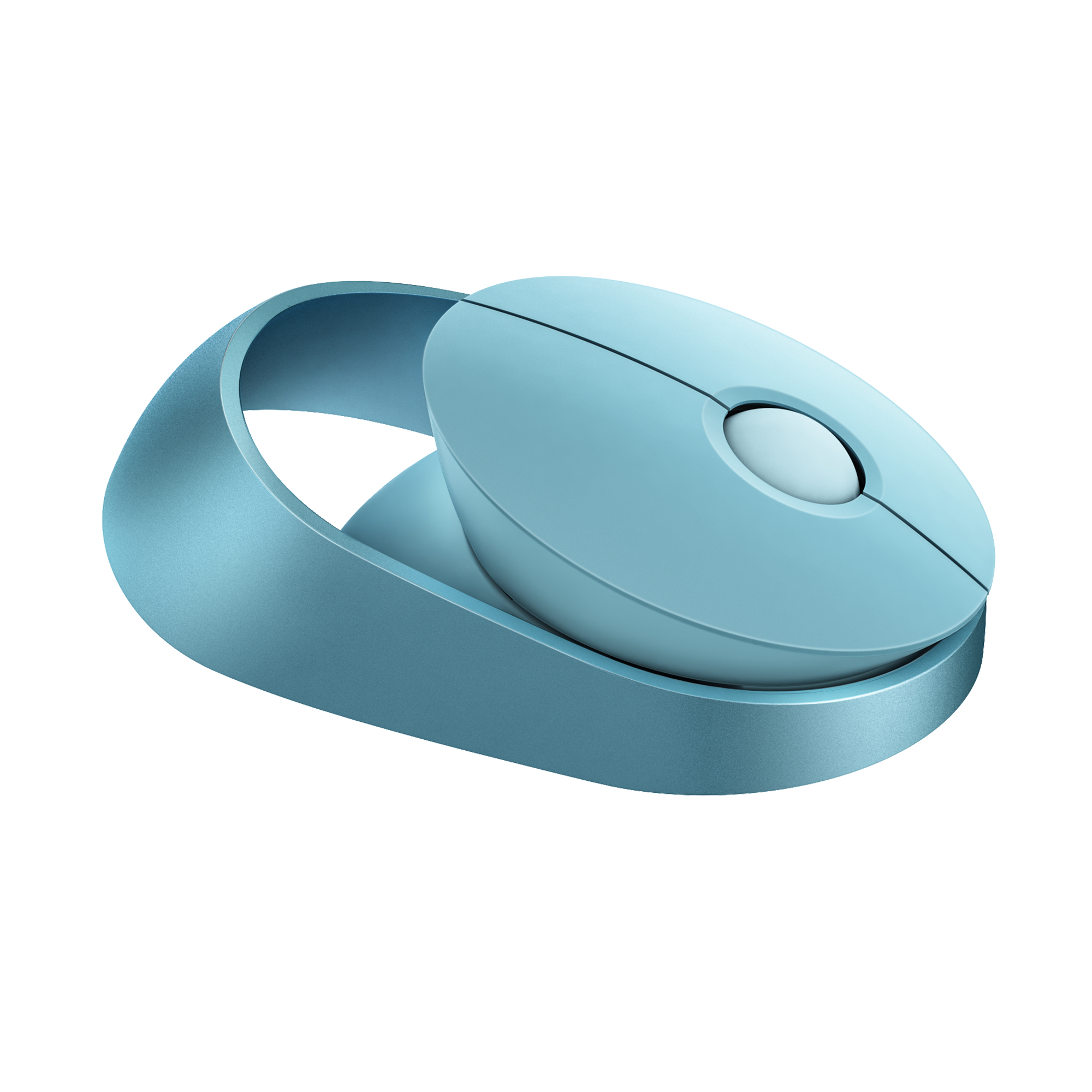 Rapoo Ralemo Air 1 Blau lautlose Multimodus Maus 13513