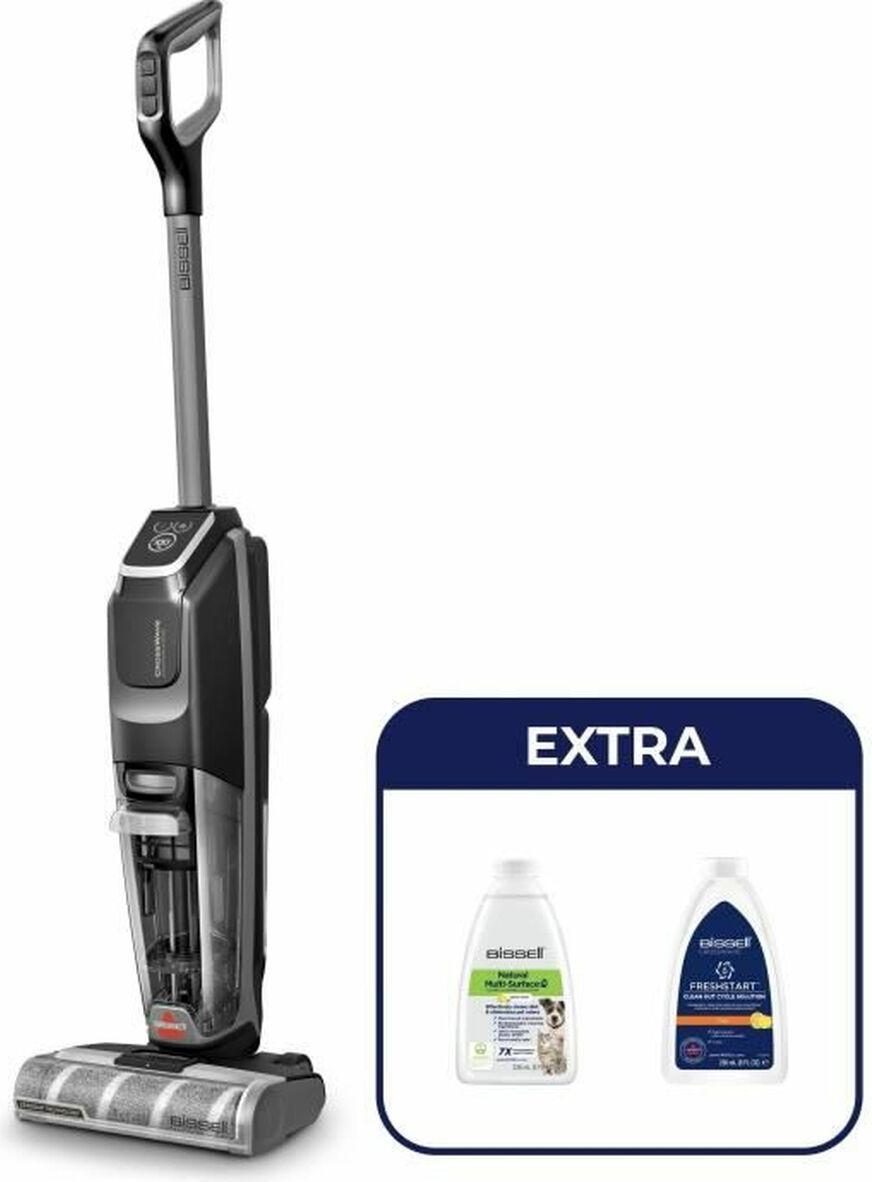 Bissell CrossWave OmniForce Edge Select, Vertikálny vysávač, Bezvreckové, Čierna, Šedá, 0,63 L, 0,44 L, Plast