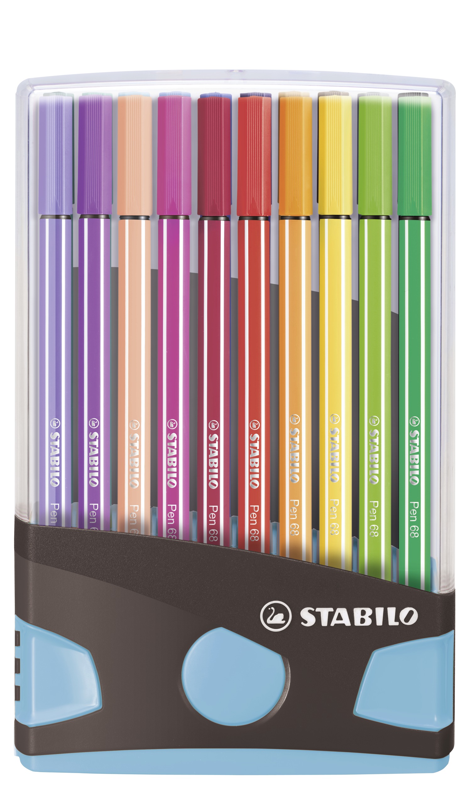STABILO Pen 68 Premium-Filzstift ocker dunkel Einzelstift 