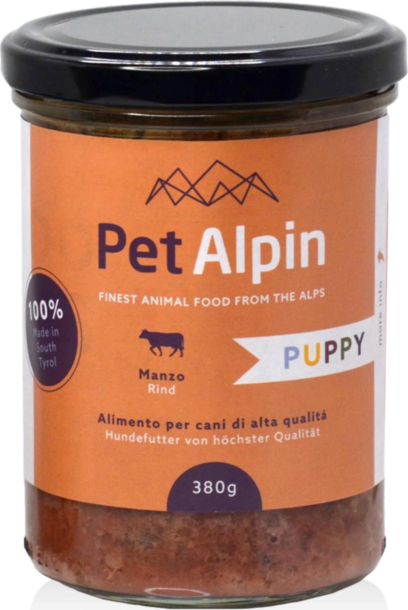 Claus Pet Alpin Welpenfutter Rind - Glutenfreie Hochwertige Ernährung Für Junghunde