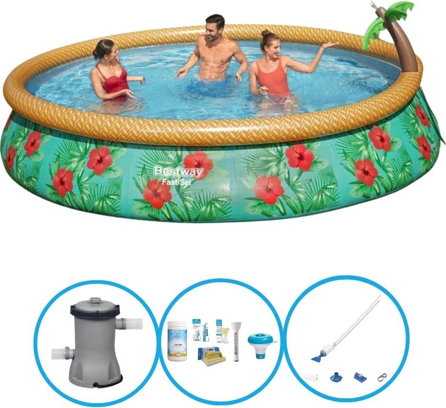Bestway - Bazénová súprava Fast Set - 457x84 cm - Bazénová súprava
