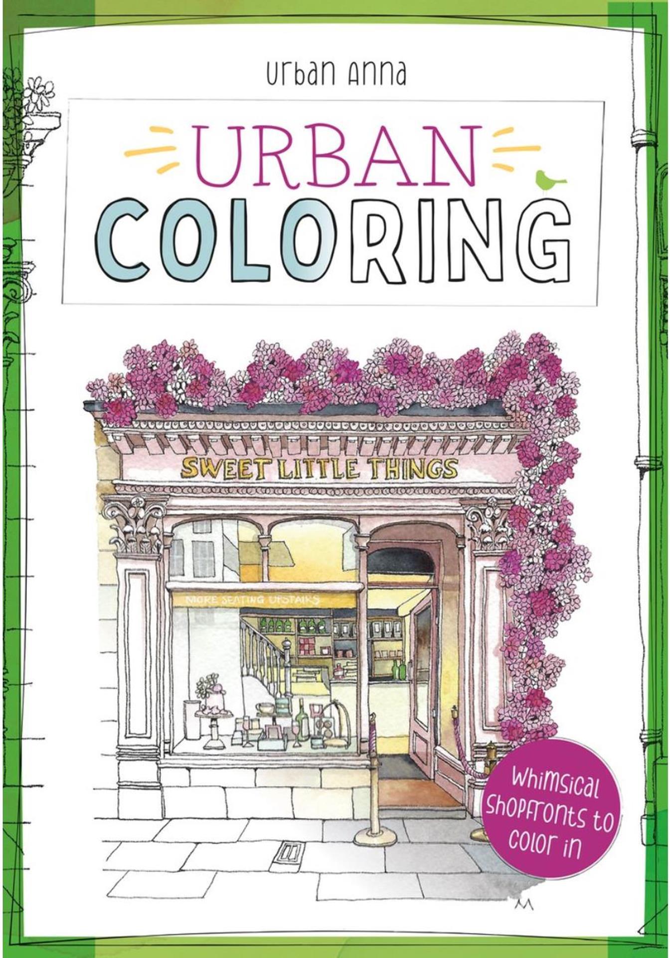 Uitgeverij Kluitman Verlag kluitman urban colouring Malbuch