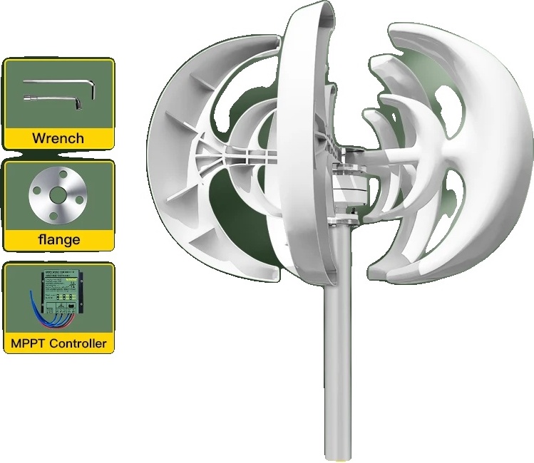 OEM Windturbinengenerator, 1000W Leistung, hohe Effizienz, er Mppt-Controller-a, 1000W-d, 12V-b 3187