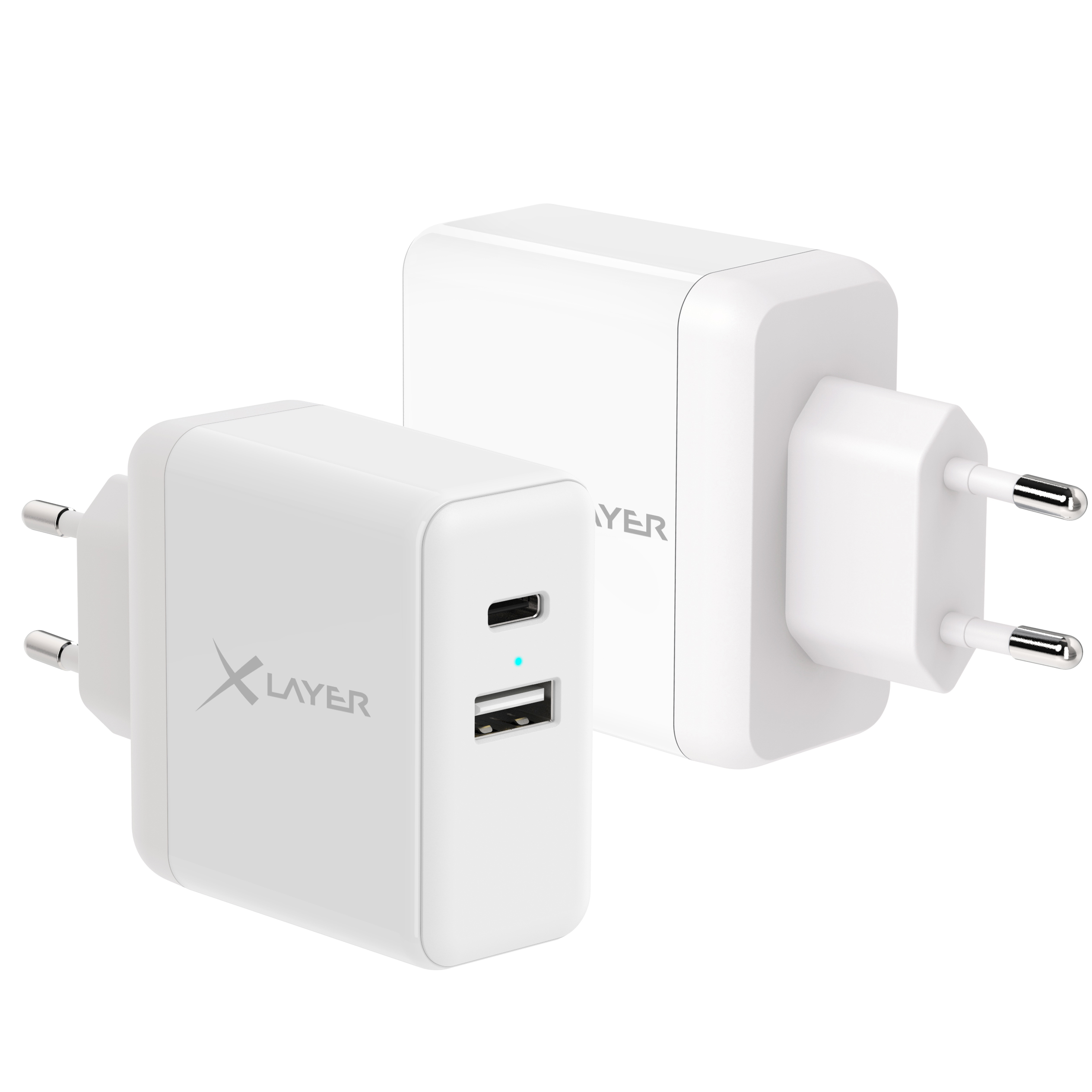 Xlayer Ladegerät XLayer USB QC3.0 + 5V/2.4A