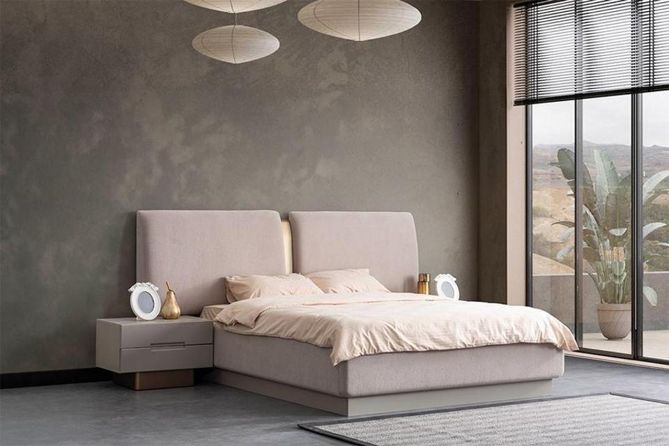 Schlafzimmer Komfortbett Luxusbett Bett Designbett Moderne Betten Ehebett