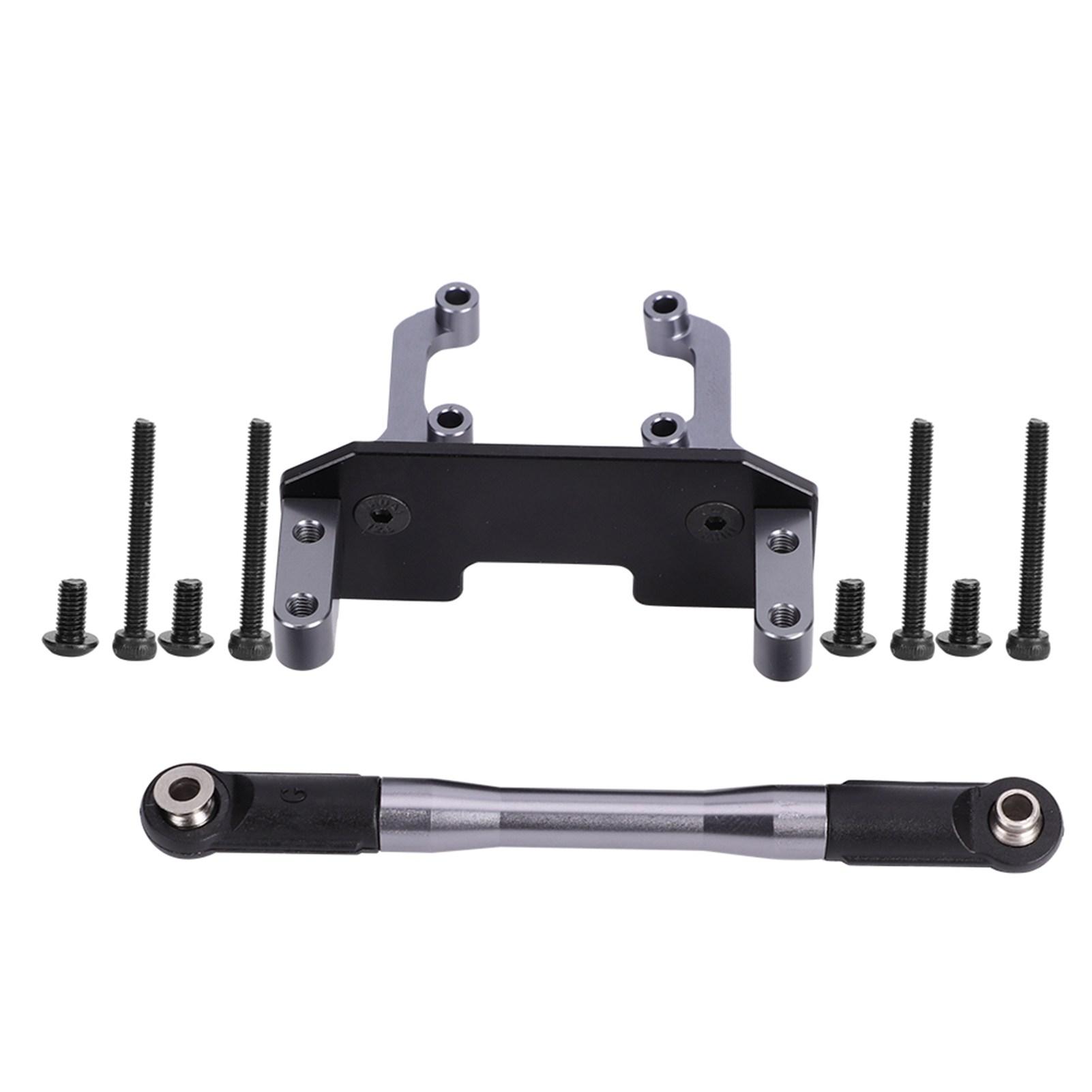 Gistuch Servo -Standmontage mit Lenkverknüpfungsstange für axiale SCX10 II 90046 1/10 RC -Auto