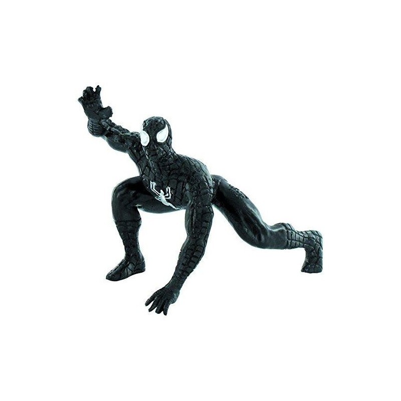 Spiderman - Figura agachada, Farbe Negro (Comansi 96016) Spiderman COM-Y96016