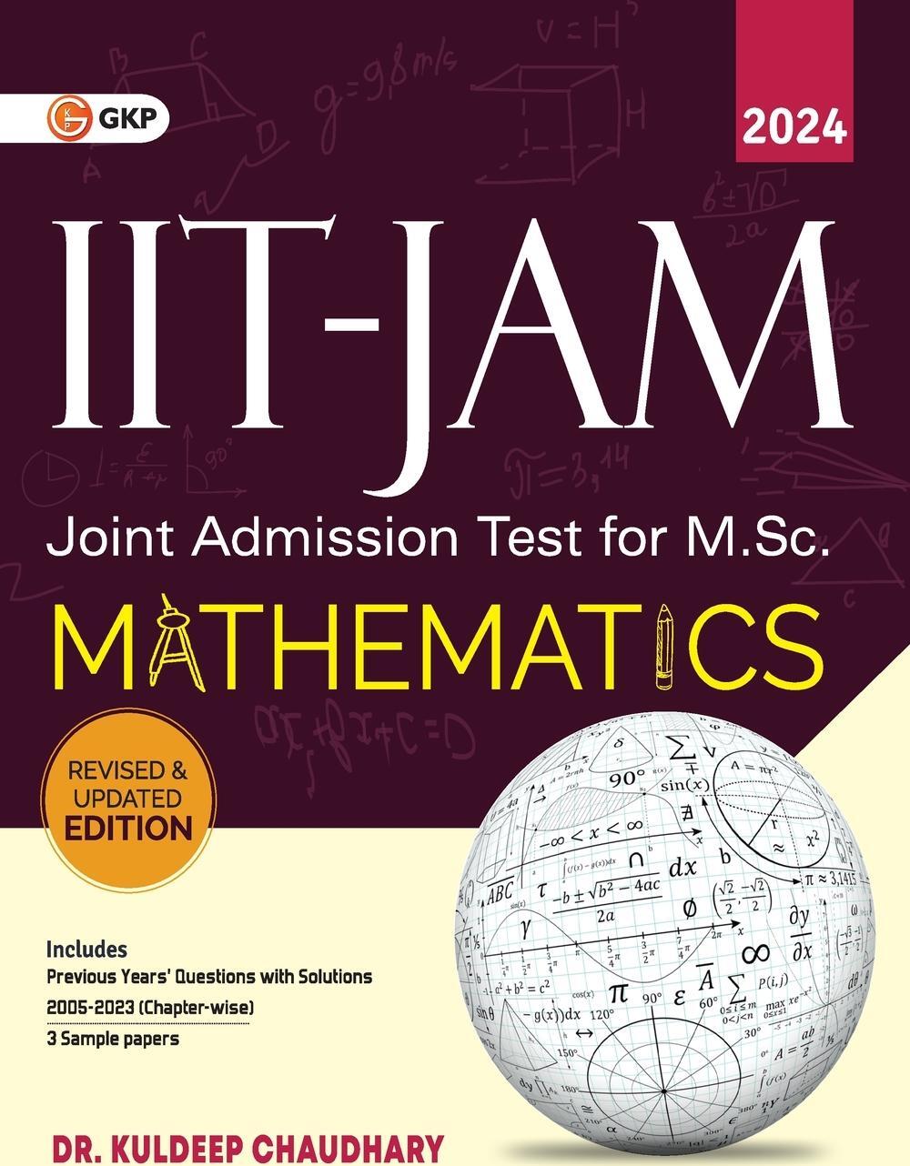 Sonstige Verlage IIT JAM (Joint Admission Test for M.Sc.)2023-24