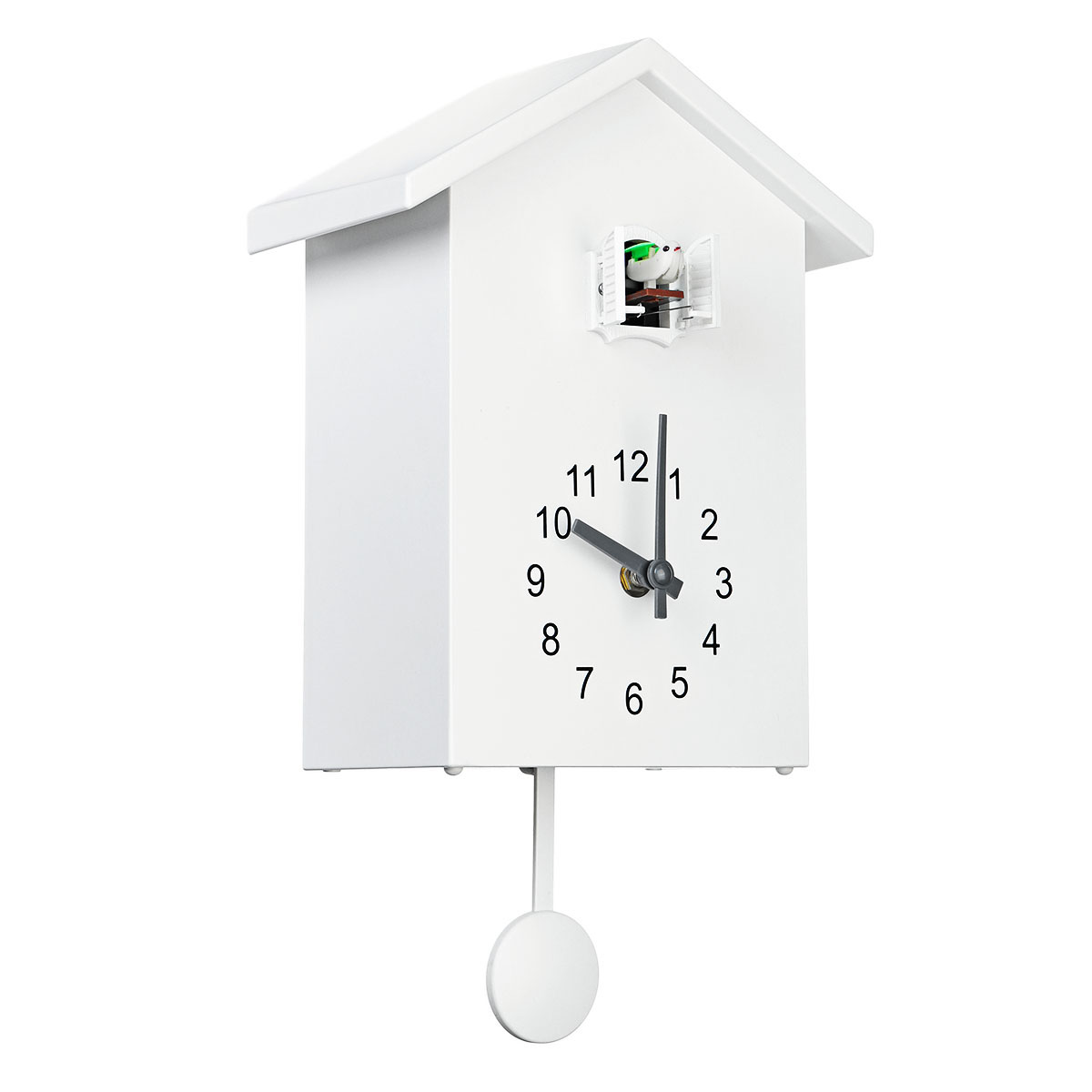 Cuco Clock Kuckucksuhr "Schwarzwaldhaus" mit Pendel Wanduhr Design modern 