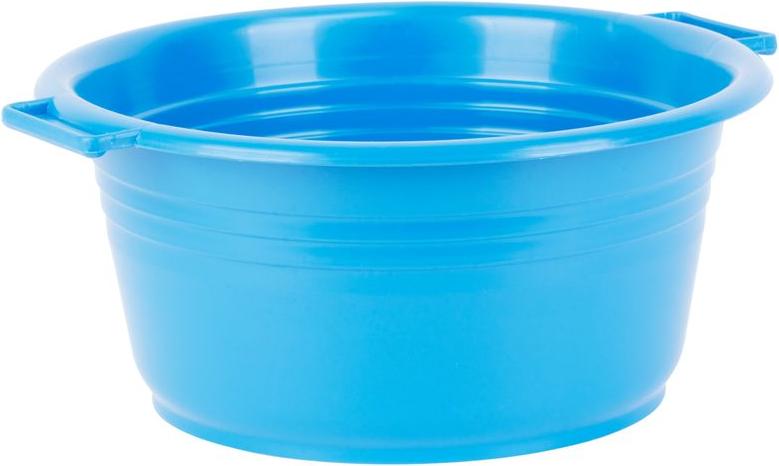 Waschbecken Strend Pro Misa, 15 Lit., Wäschebehälter, Farbmix, rund, mit Griffen, 44x18 cm