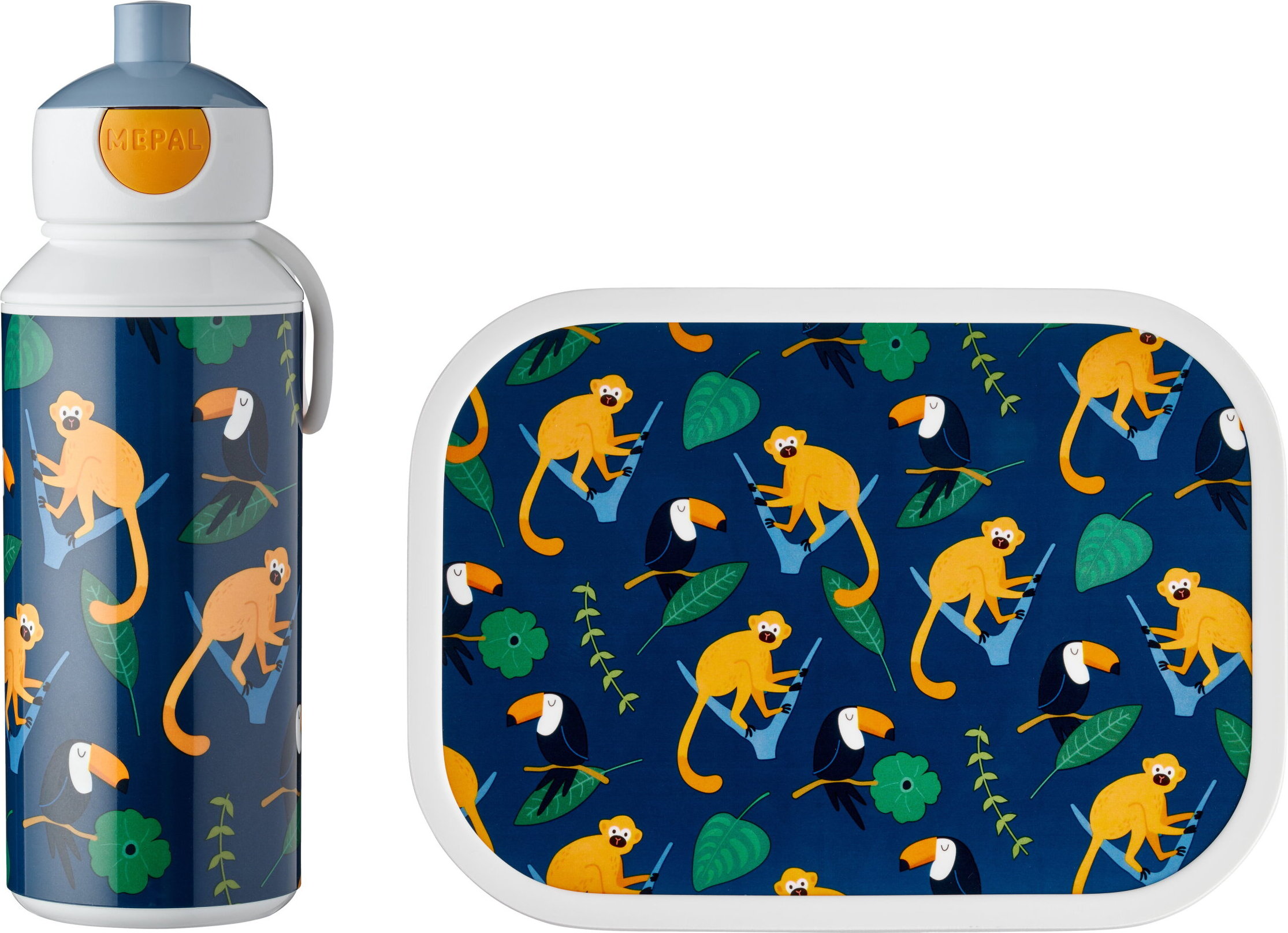 Mepal Pausenset Campus - Trinkflasche & Lunchbox Für Kinder