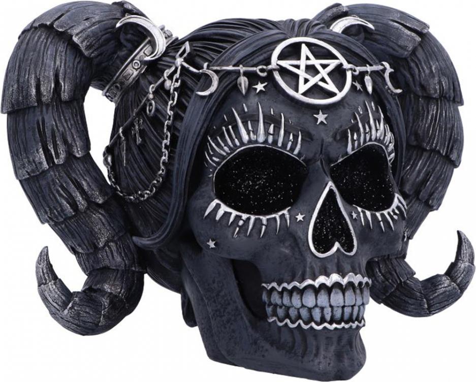 Nemesis Now Drop Dead Gorgeous Figur Skull Solve and Coagula 20 cm 56208