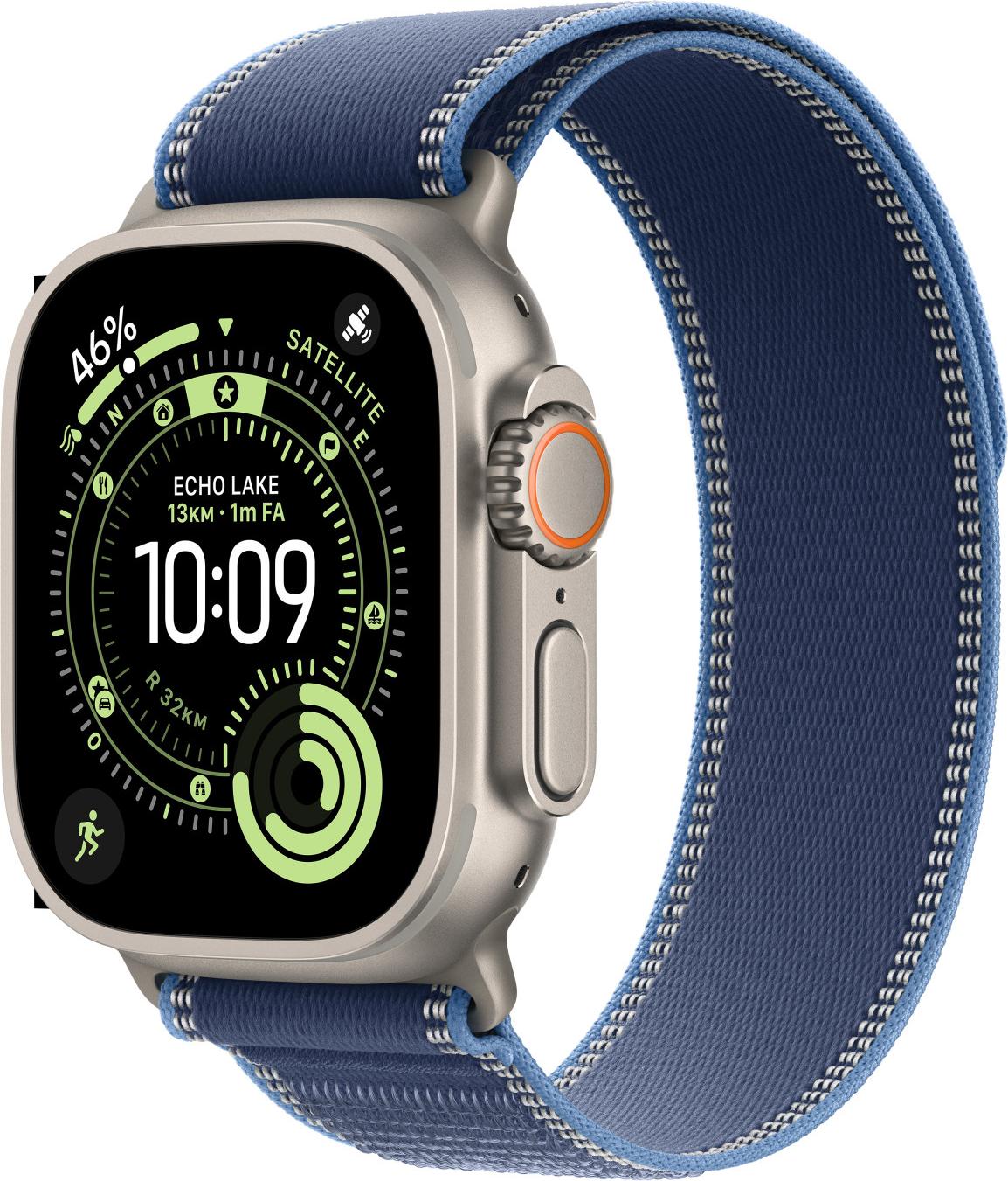 Apple Watch Ultra 3 , OLED, Dotyková obrazovka, 64 GB, Wi-Fi, GPS, 61,6 g
