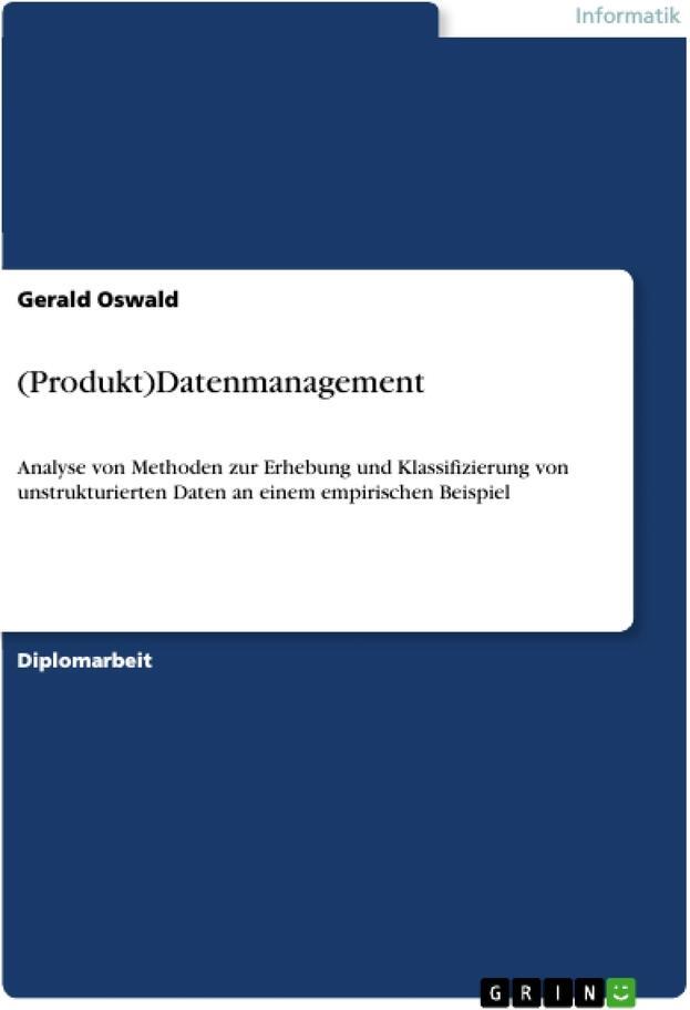 Sonstige Verlage (Produkt)Datenmanagement