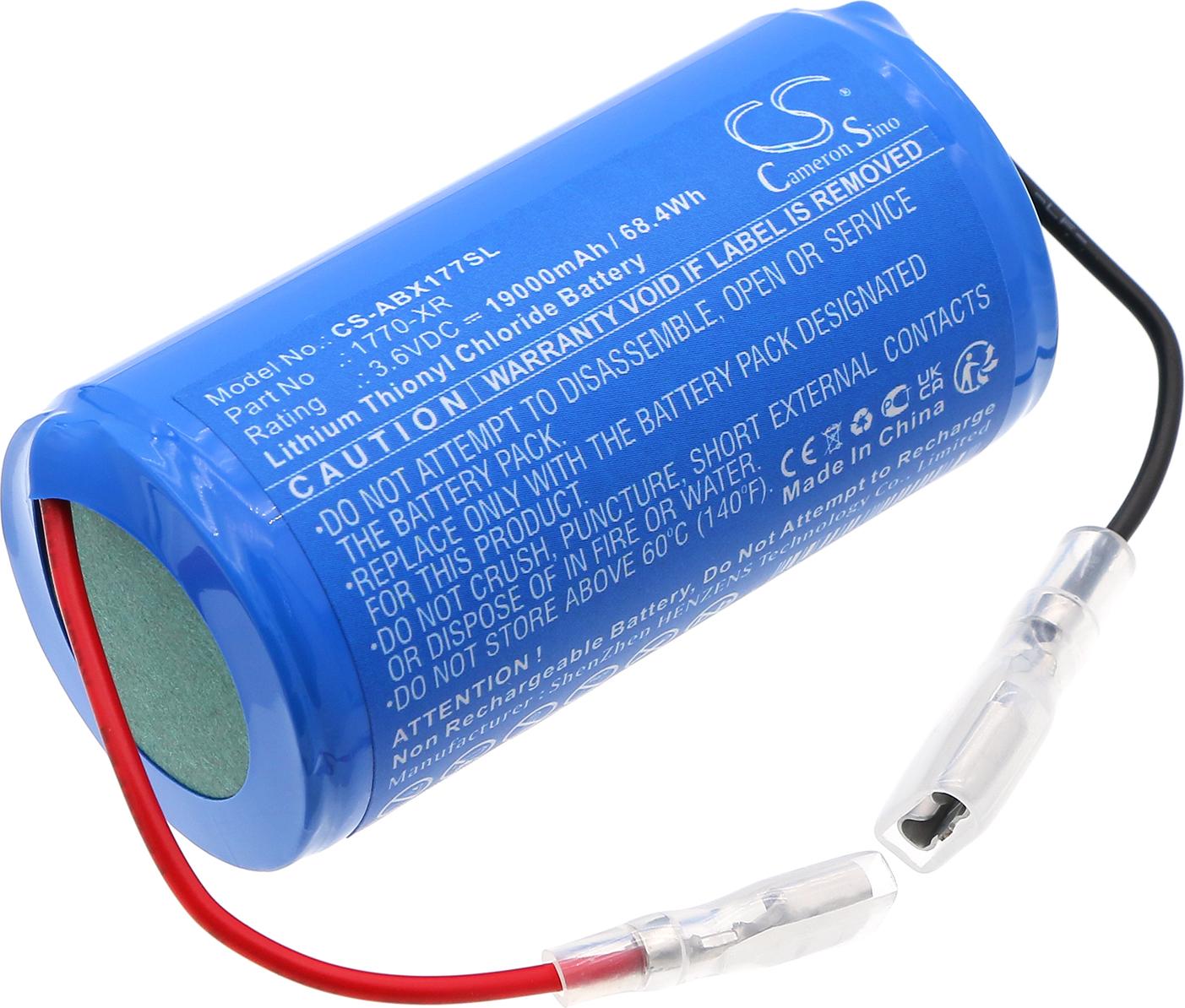 TECHTEK Akku Kompatibel mit [Allen-Bradley] 1700-XR, 1770-XR, 1775, 1775-ME4, 1775-ME8, 1775-MR4, 1775-MR8, AS-5284-001, Modicon 484, PLC-3, PLC-3/10 1770-XR, 955168, 96546904