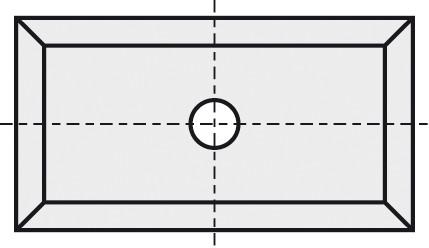 BRÜCK HW-WP 19,5 x 11 x 1,5 mm HC05 mit 4 Schneidkanten | 62020011