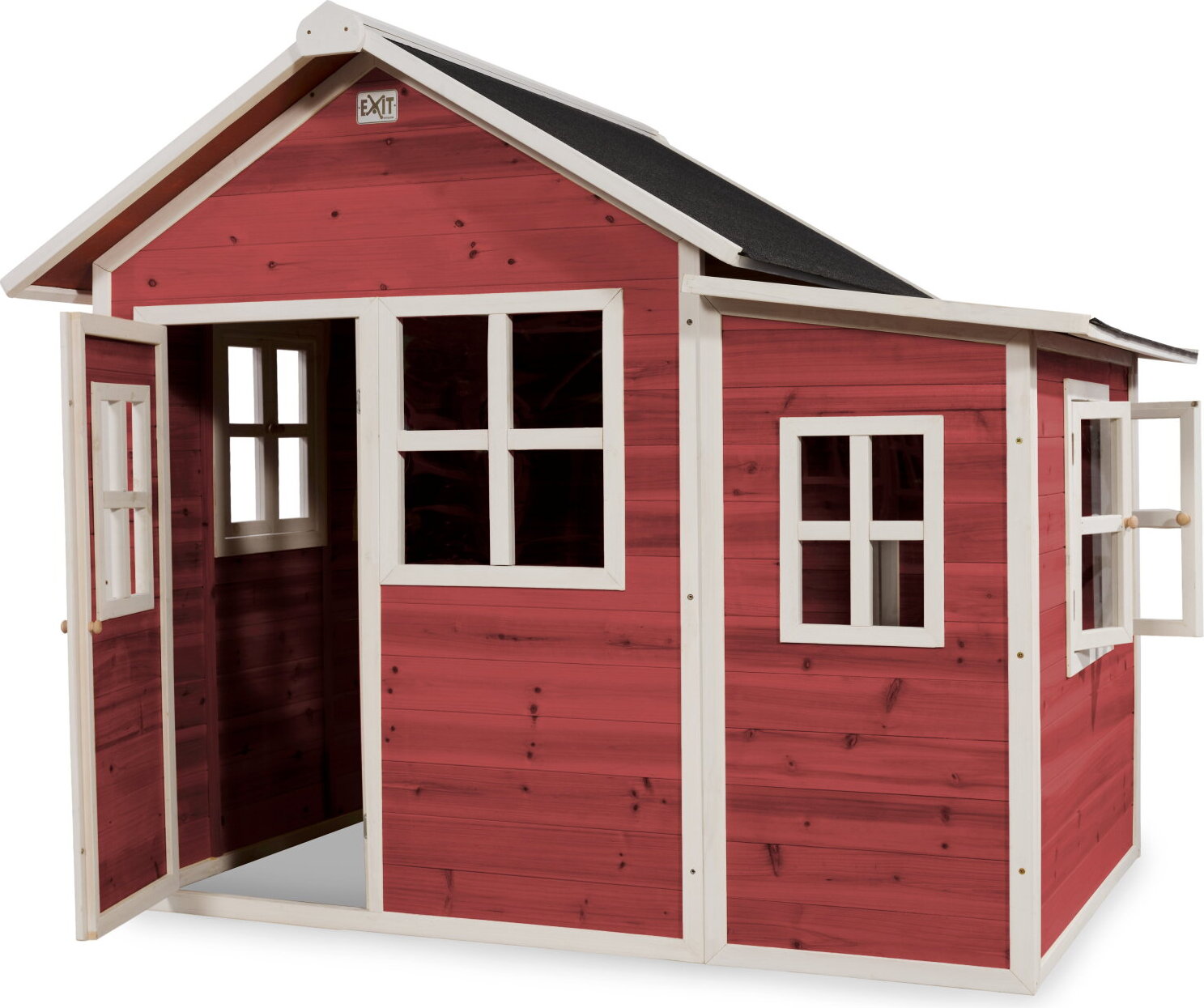 Exit Toys EXIT Loft 150 Holzspielhaus - rot 50.02.13.00